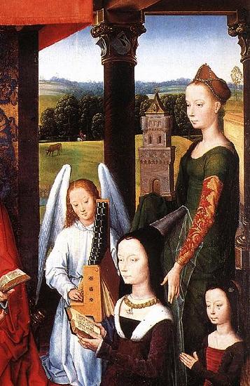 Hans Memling The Donne Triptych Norge oil painting art